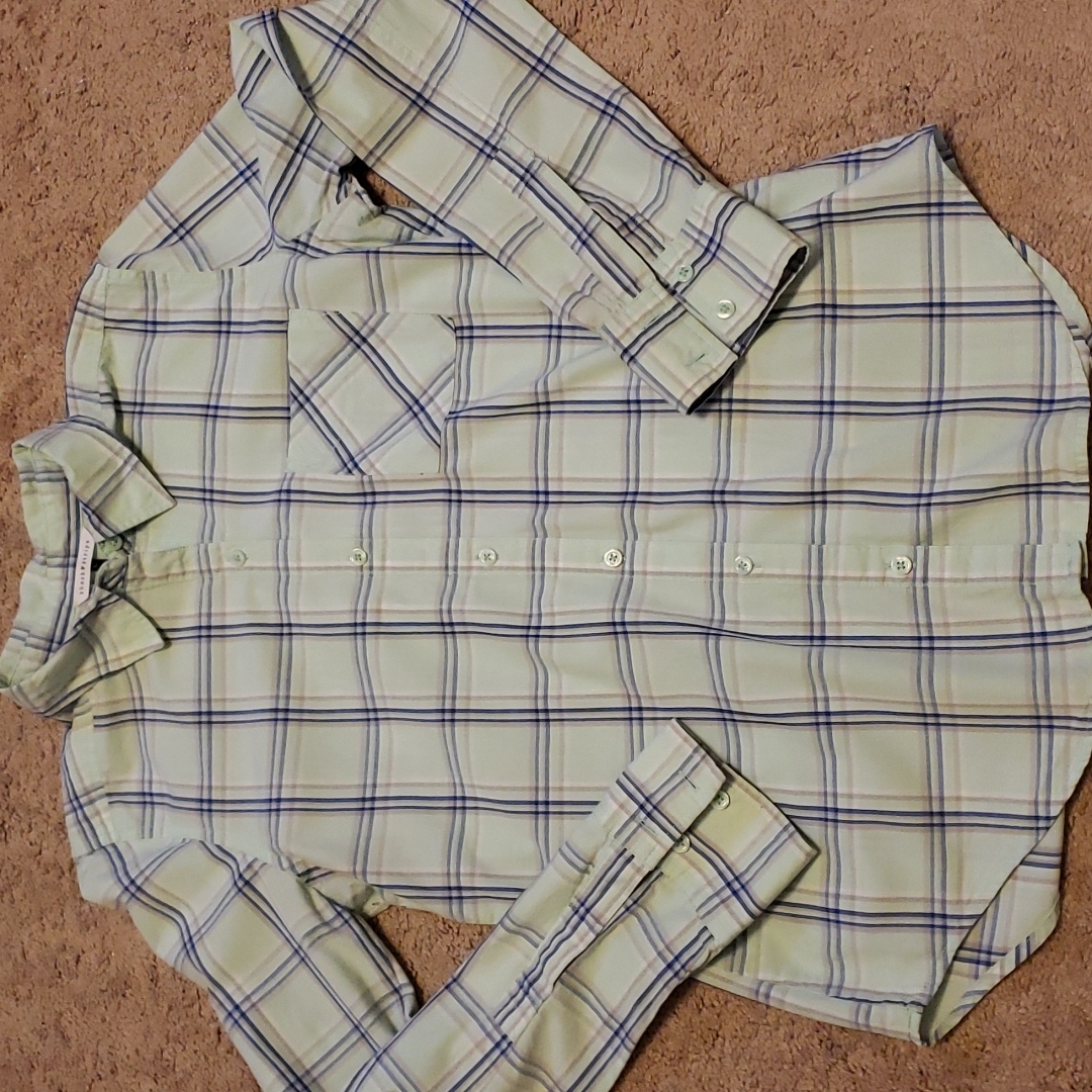 Green Light Wt Basic Button Down Szl